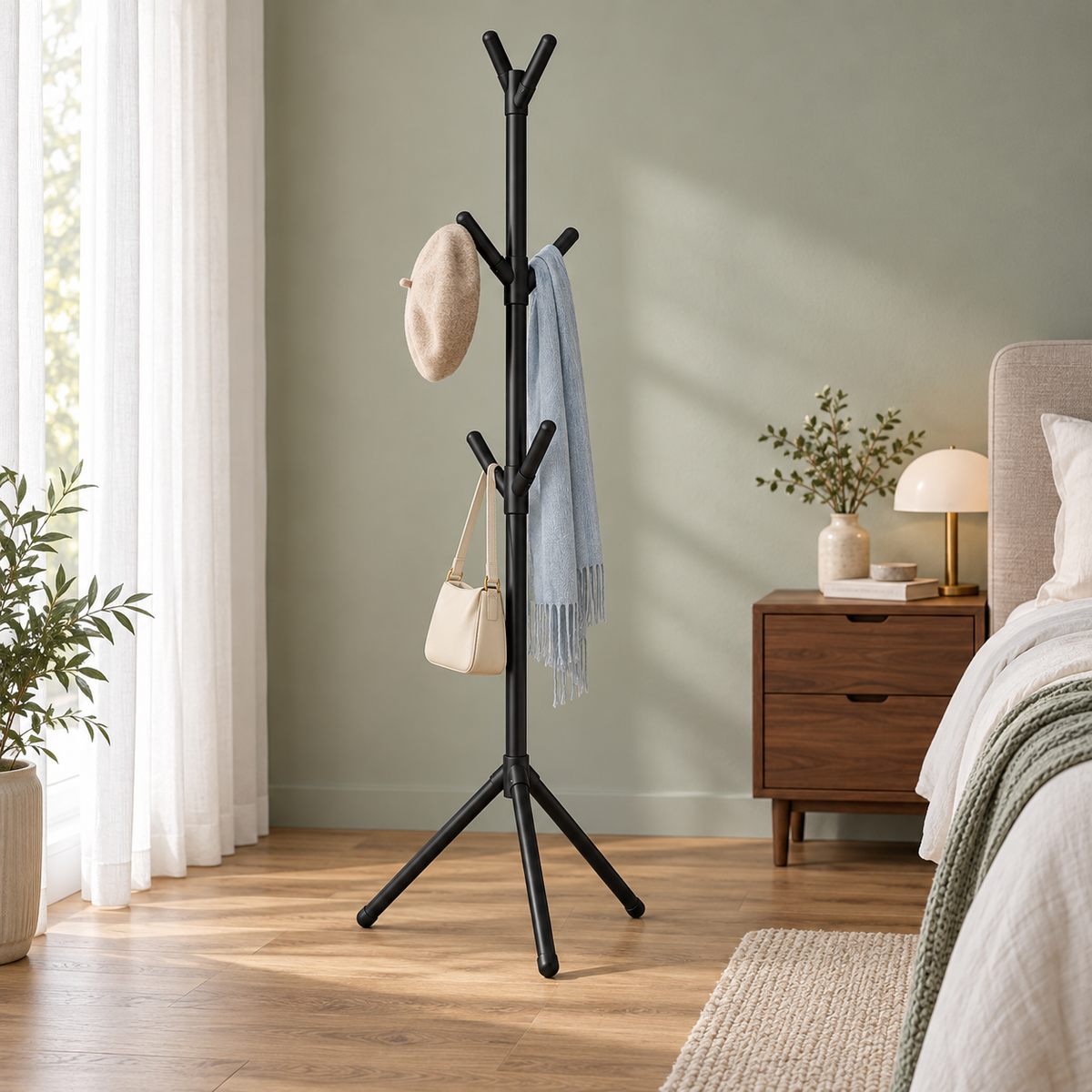 Freestanding Tree Coat Rack