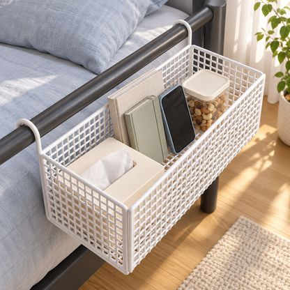 Hanging Bedside Storage Basket