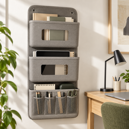 Three-Tier Hanging Storage Organizer