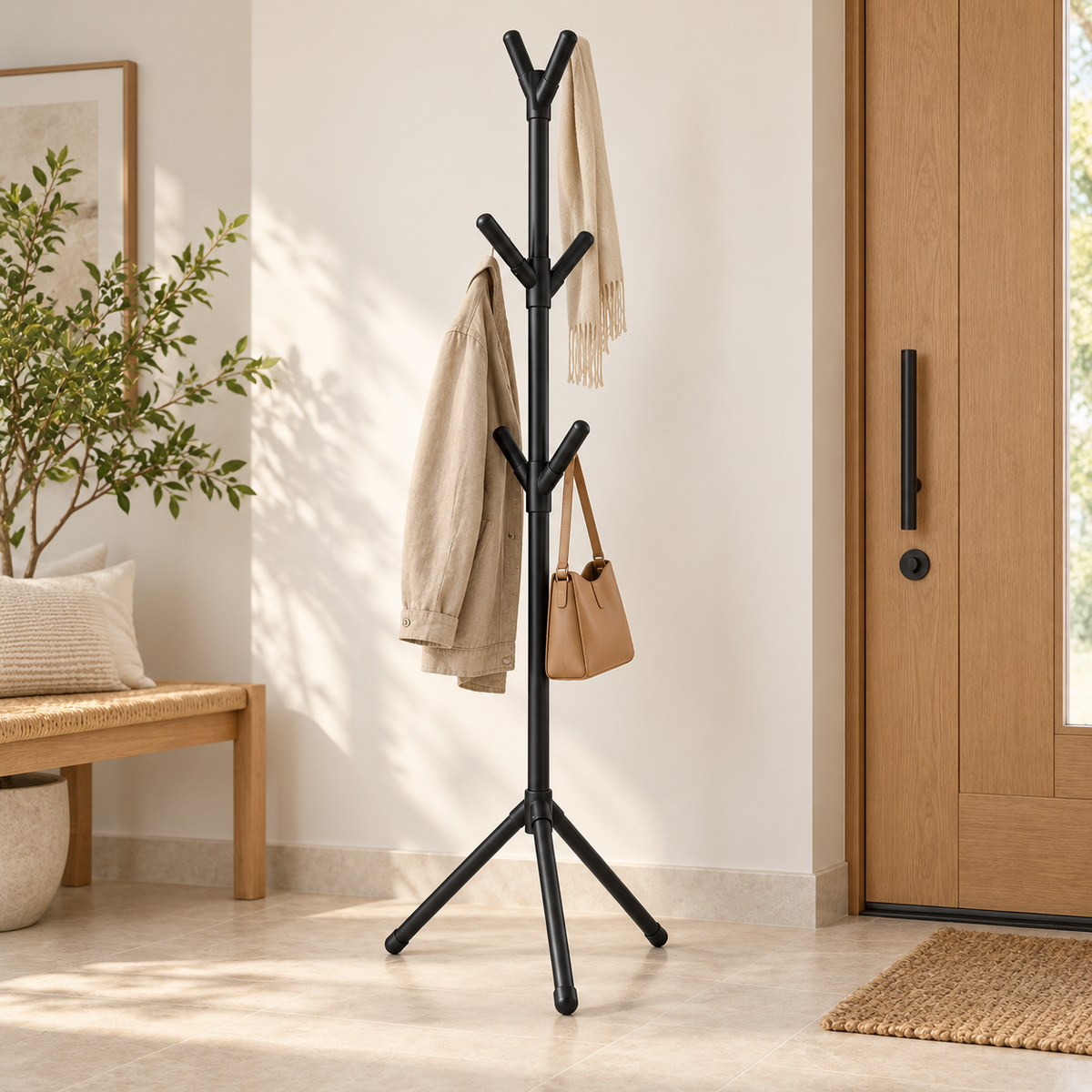 Freestanding Tree Coat Rack